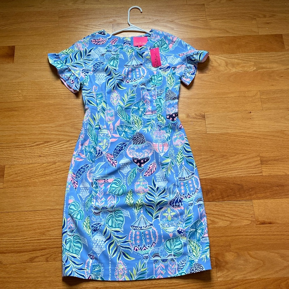 Lilly Pulitzer short sleeve dress size 2 NWT
